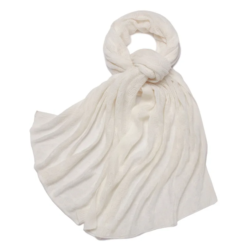 Cashmere Erdos Warp Knitting Scarf Women