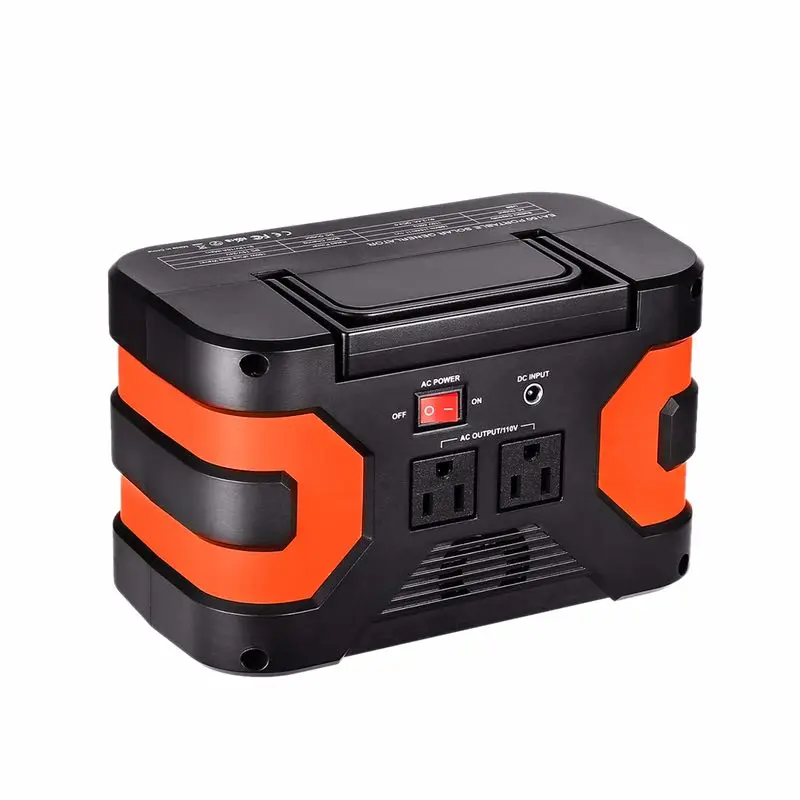 Solar Power System Kit 12V DC Battery Camping Hiking Powered Electric Generator with Inverter