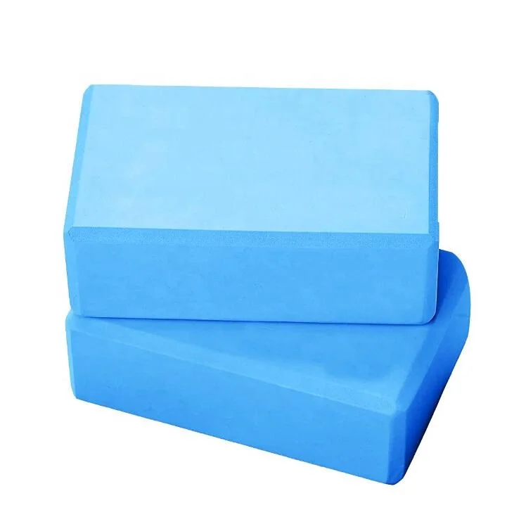 Customized Logo Yoga Blocks Pilates Bricks High Density EVA Foam Yoga Blocks