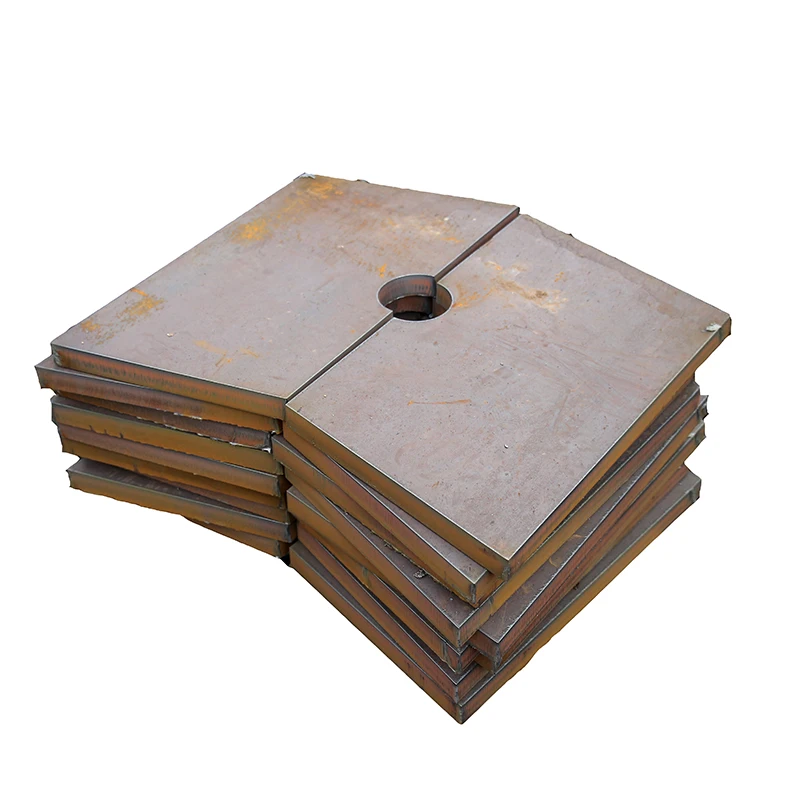 OEM construction cast in plate carbon losing cutting steel sheet Manufacturer of laser cutting CNC punching embedded plate