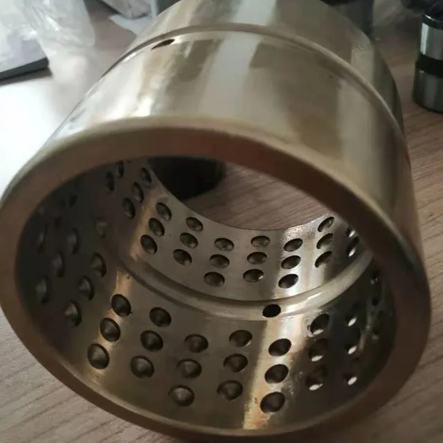 
60*76*70mm oilless bushing/sintered bronze bearing/brass bearing brass bush by china manufacturer 