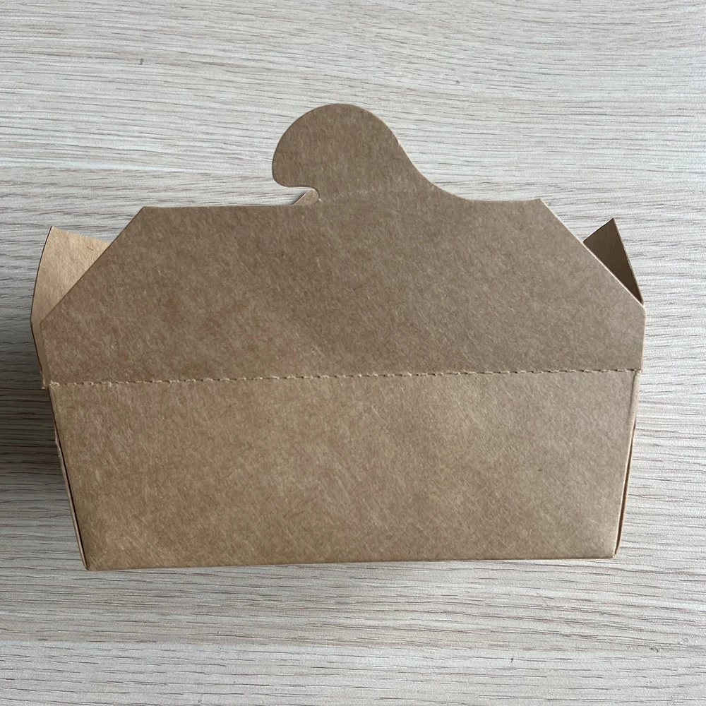 disposable paper  food packaging box take away kraft paper food box lightweight paper box for all kinds snack