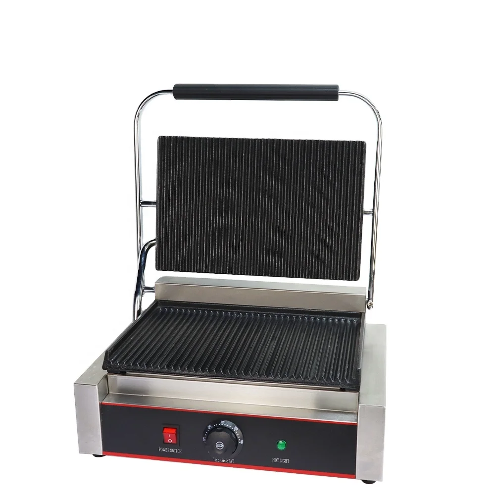 Single Plate Panini Grill electric grill plate electric grills & electric griddles
