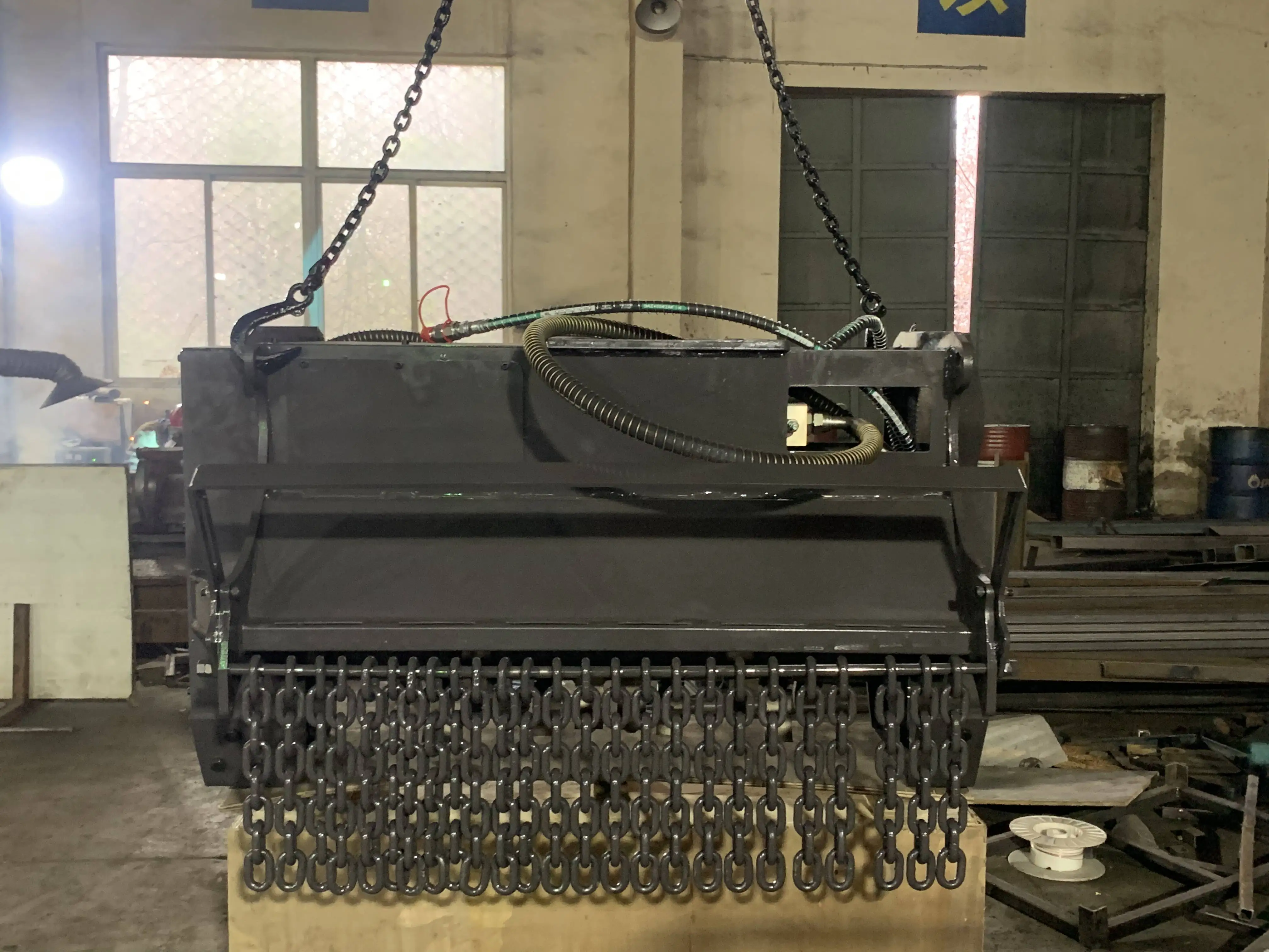 RSBM 5-50t стандартная щетка для экскаватора фланцевая косилка фланцевый Мульчер
