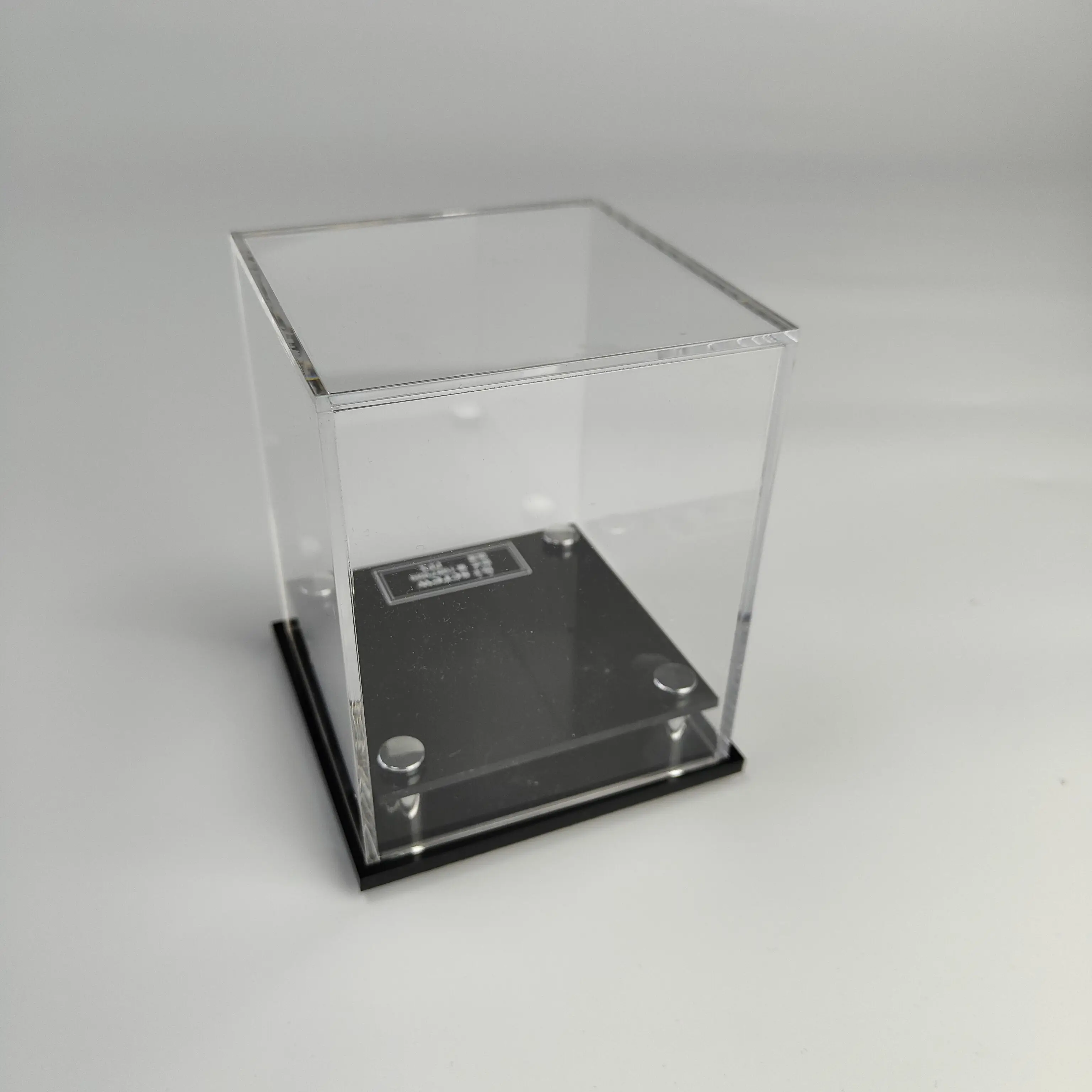 Acrylic Display Boxes with logo Printing  Clear Acrylic Case for Display