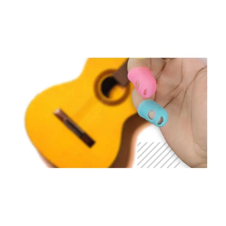 Finger Protector Cover for Guitar Low Price of Brand New Breathable Colorful Silicone Finger Sets 100% Food Grade Silicone
