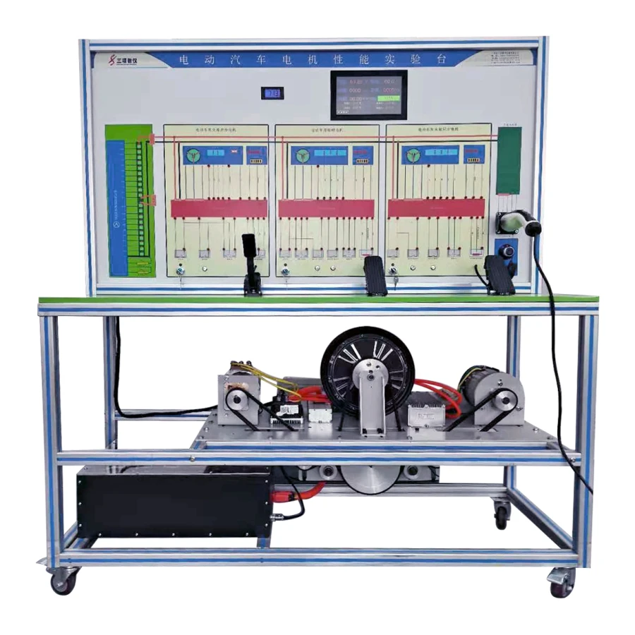 Battery car motor performance test bench
