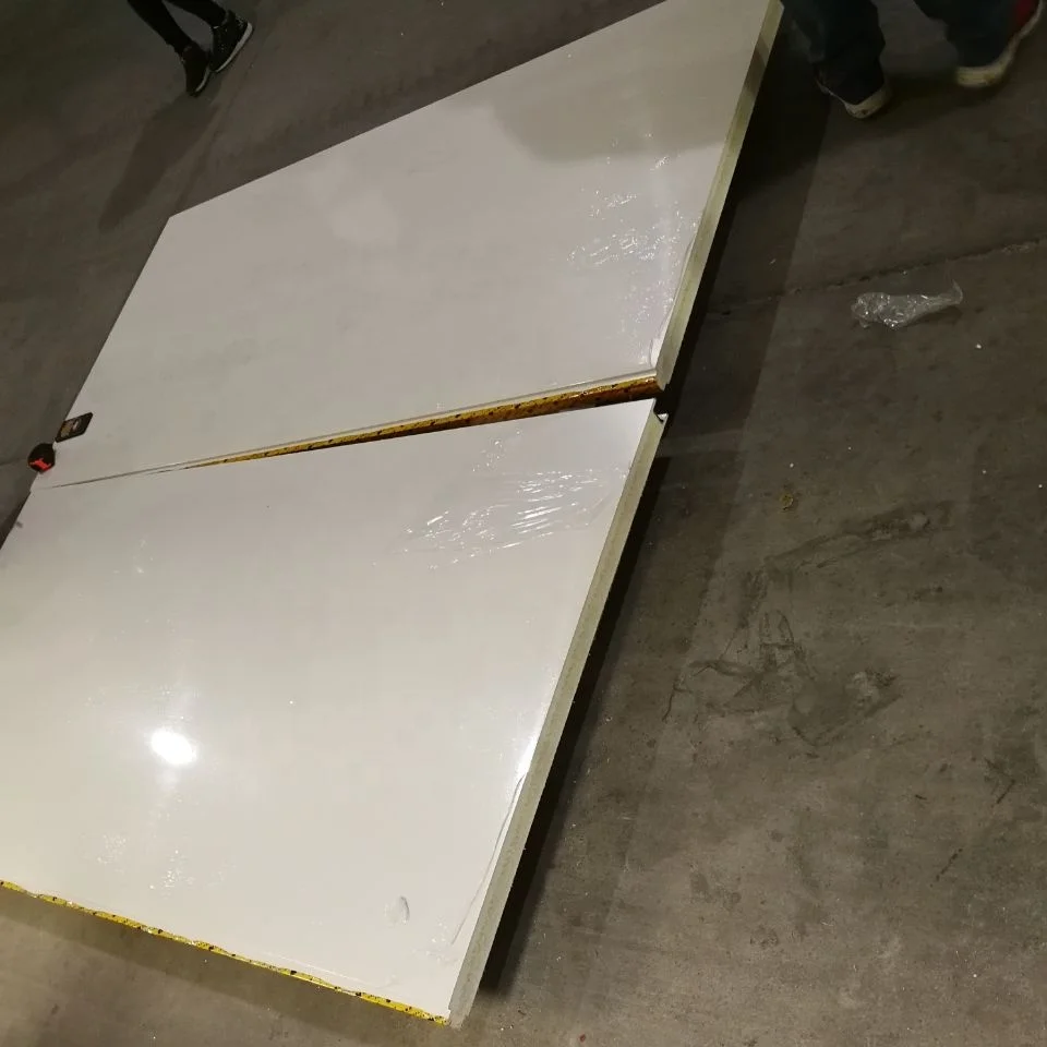 Exterior Steel Wall Cladding Building Material PU/PIR/Polyurethane Insulation Sandwich Panel