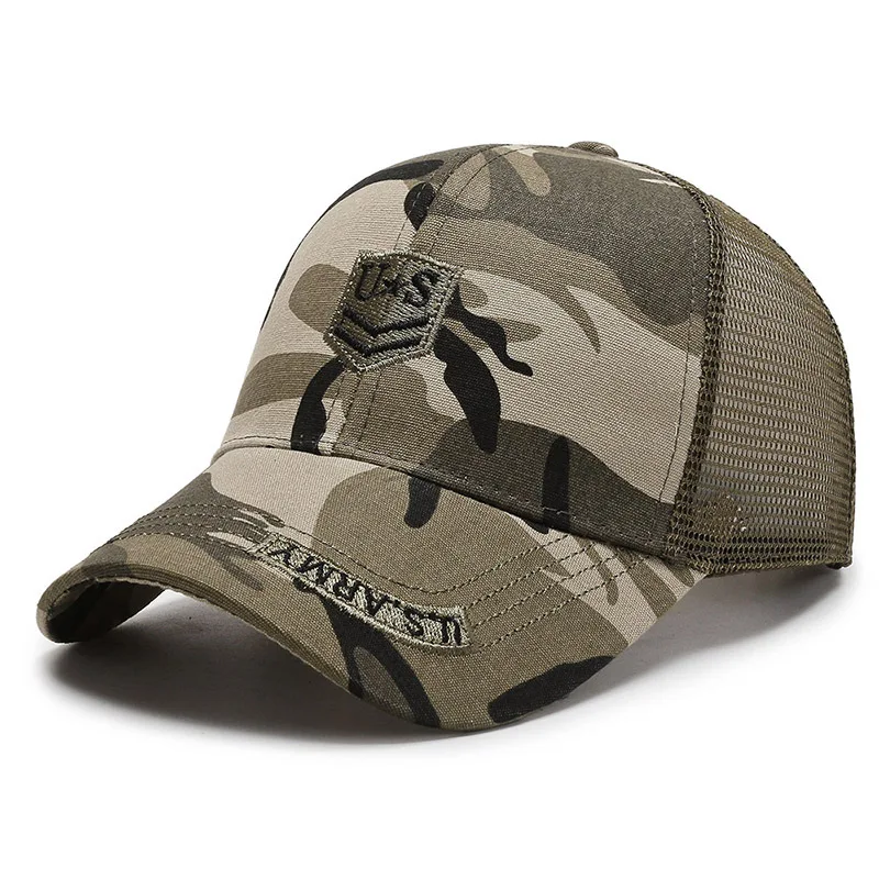 High Quality Camo Baseball Hats Men Camouflage Hats Snapback Tactical Cap Mens Baseball Caps Sport Snapbacks golf hats