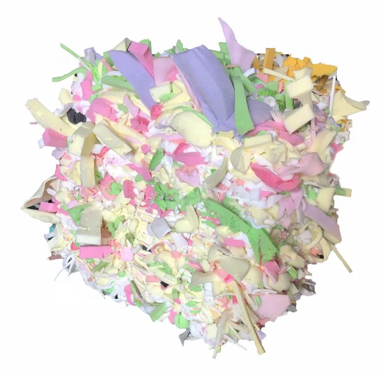 Top Selling Crushed Foam Scrap Furniture Foam Scrap
