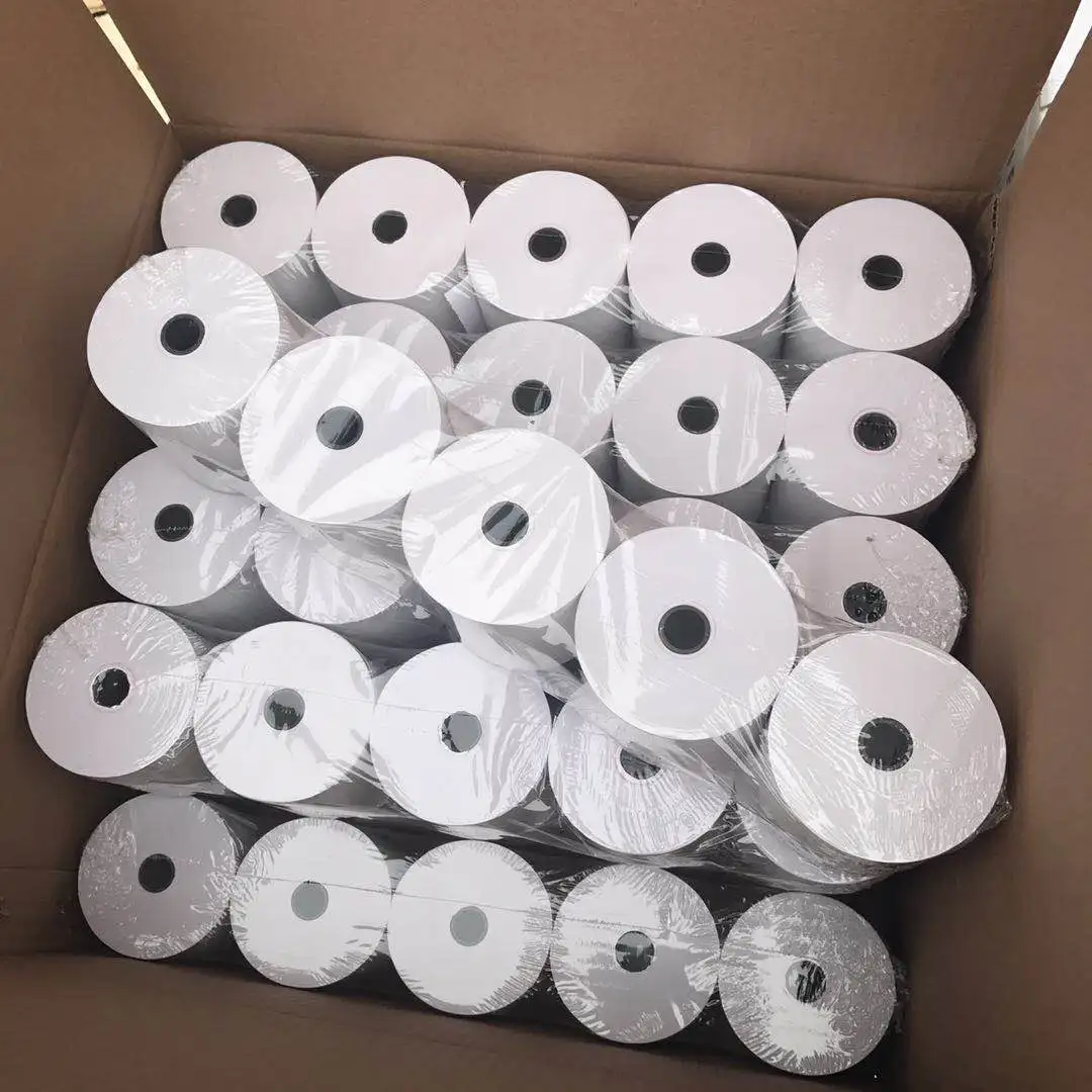 Factory OEM Free Samples 80X80 80X83 57X40 ATM POS Bpafree Thermal Paper Receipt Check Cash  Till Rolls