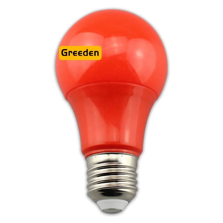 Perfect quality model A19 A60 3W 5W 7W 9W led color light color bulb from professional LED manufacturer for decoration