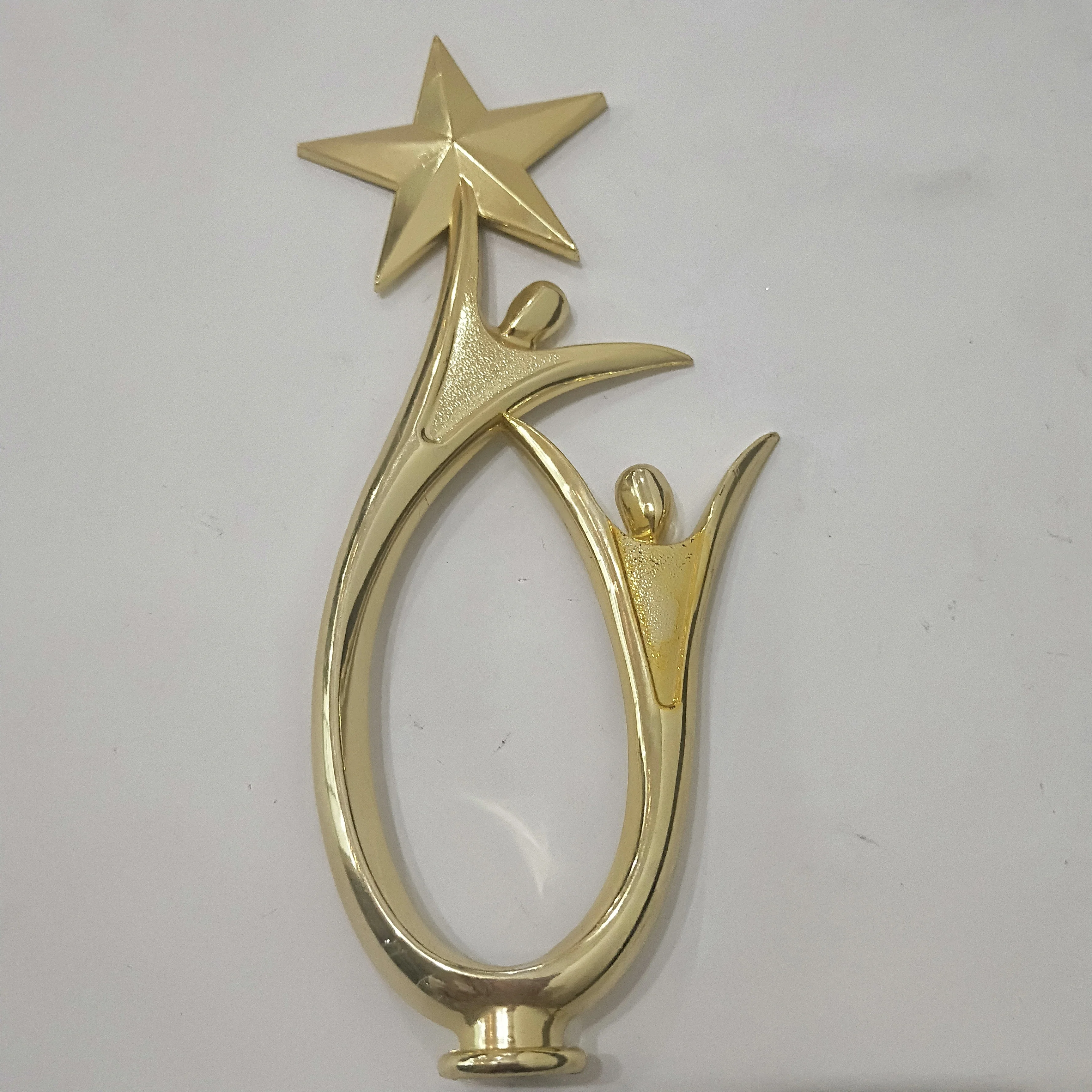 Golden Awards star microphone trophy parts