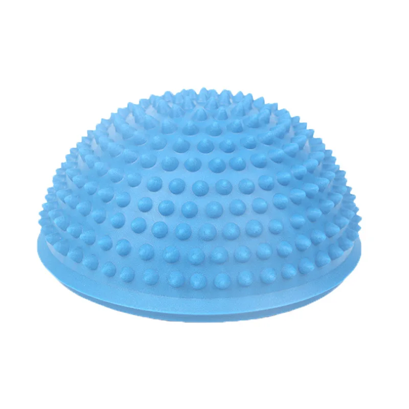 
Fitness Training Balance Therapy Yoga Foot Spiky Half Round Massage Ball 