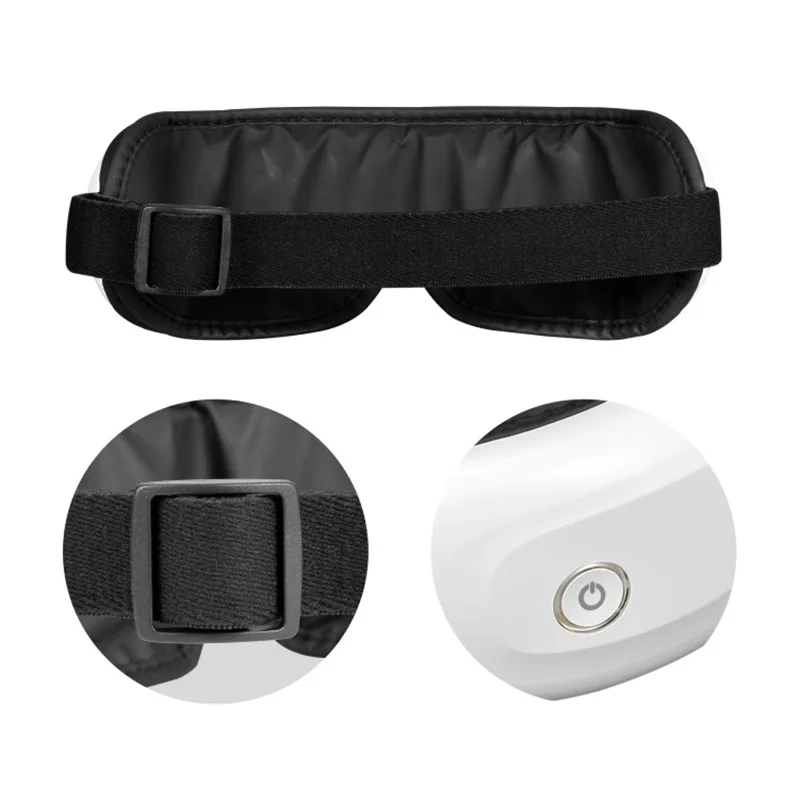
USB heating eye mask music player myopia glasses massager 