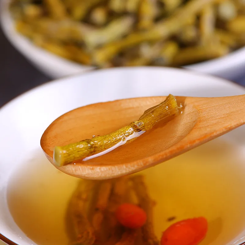 Anhui Factory Supply Dried Dendrobii Caulis Shi Hu Tiao Dendrobium Officinale