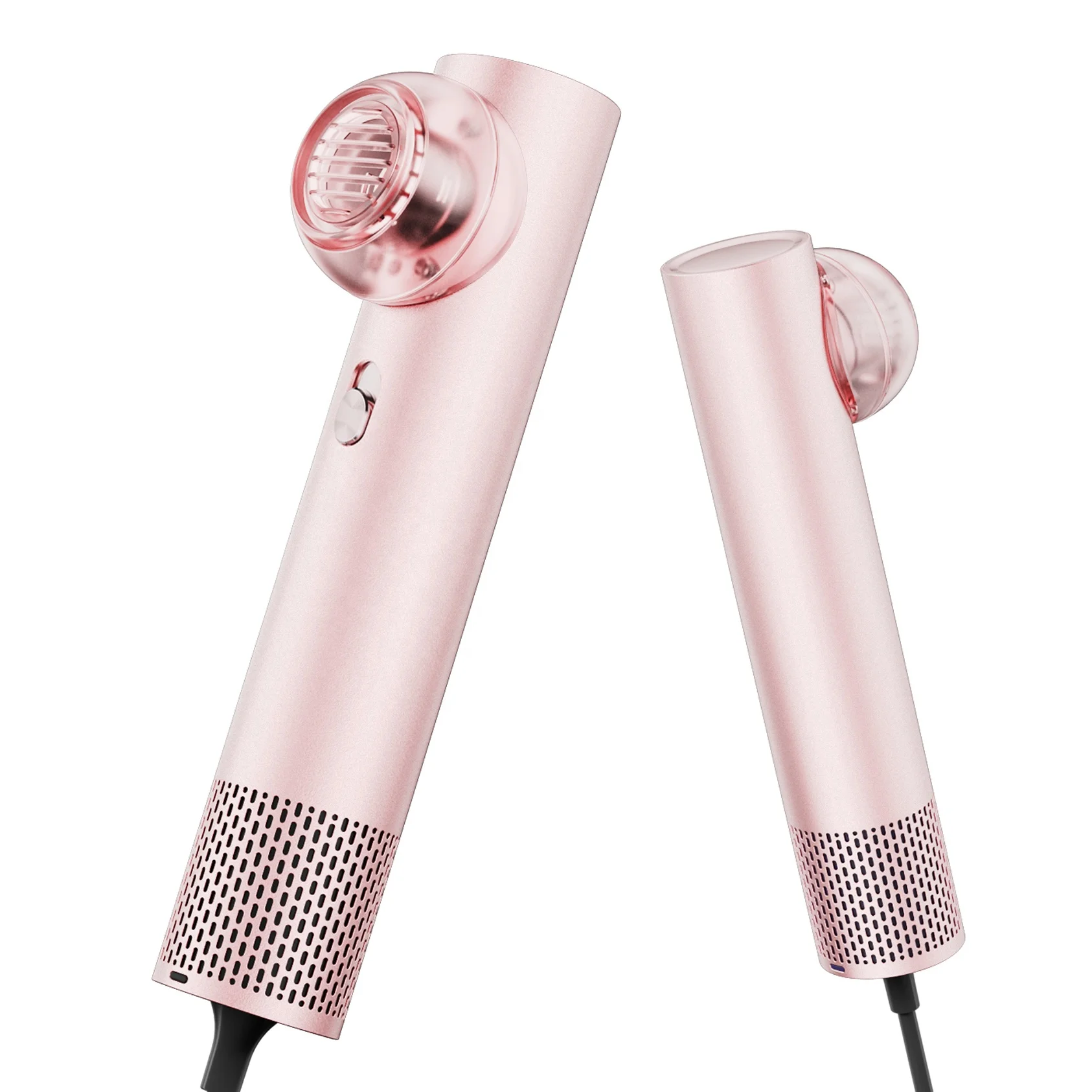 Hair Blower Dryer Dual Ionic,Powerful 1000W Motor,With LED Light,3 Heat Settings For Stying And Healty