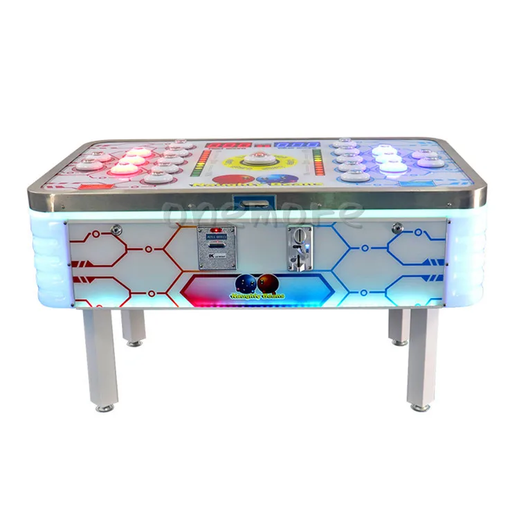 Hot Sale Beat Naughty Beans Coin Operated Arcade Game Machine Children Hitting Game Machine Deluxe Led Lights Lottery Machine