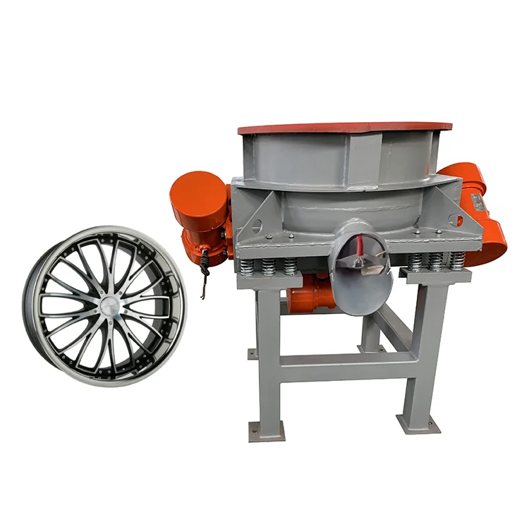 Car/Truck Wheel Polishing Machine vibrating equipment/Aluminium Alloy Wheel Hub of Motorcycles Polishing Machine