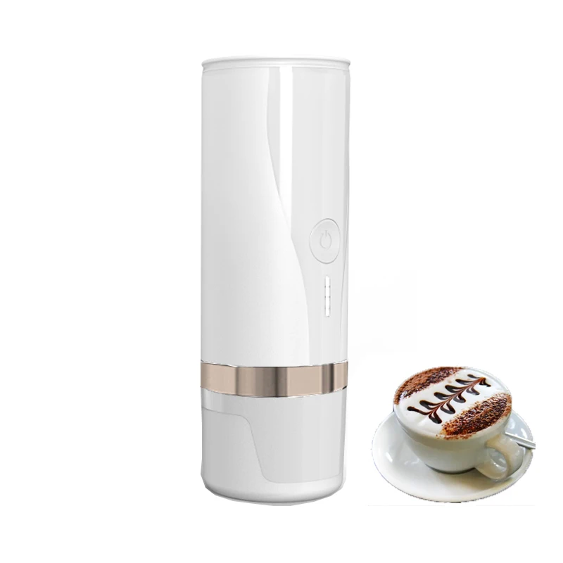 PCM02 Portable Coffee Maker Mini Coffee Machine Coffee Grinding Equipment Stainless Electric Chargeable Espres