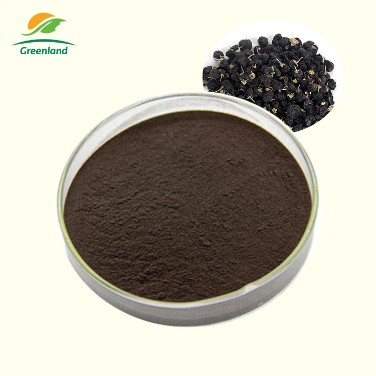Chinese Black Common Medlar Wolfberry Extract 40% Yinchuan Wolfberry Tea