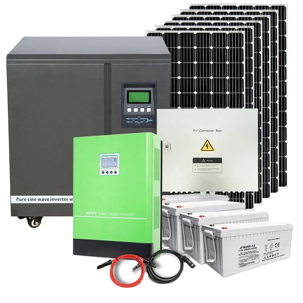 Customized Complete Set Lithium Batteries Storage System Off Grid Solar Systems Solar Energy System 10kw Quick Installation 20kw