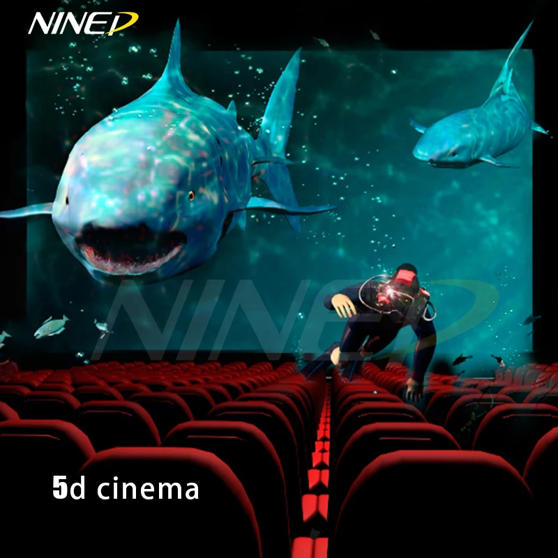 Nined vr 5d Виртуальная реальность кинотеатр VR виртуальная игра шестиместный торговый центр машина