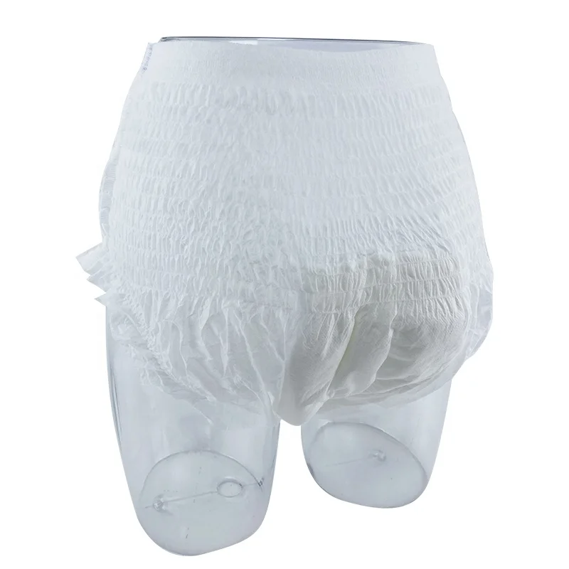 Free sample OEM factory price super thick nappies ladies incontinence adult diaper pants pull up disposable for panties