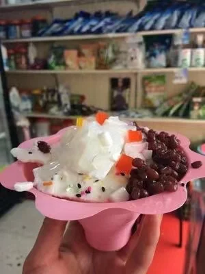 Disposable PET PS  8oz/450ml Disposable Colored Flower Cup Ice Cream Plastic Cup