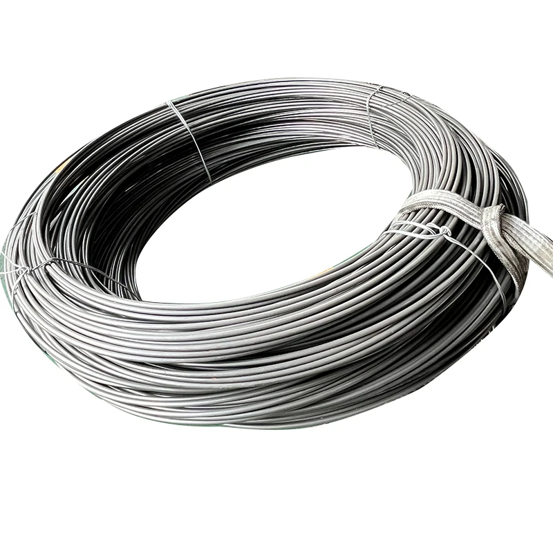 Black steel wire gi steel wire Q195 Q235 5.5mm 6.5mm 8mm nail making high carbon steel wire
