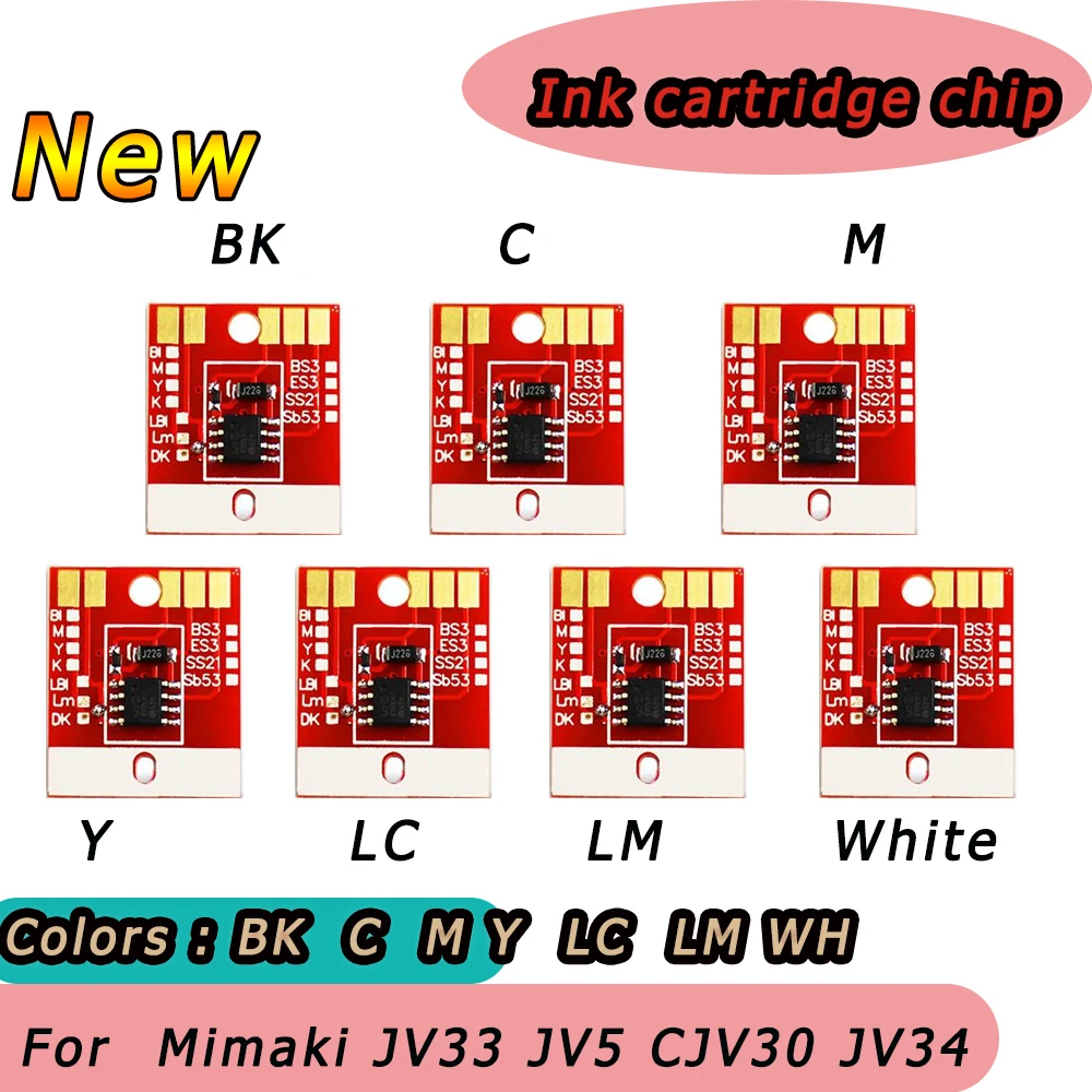 Чип-картридж для принтера Mimaki SS21 JV33 JV5 CJV30 JV34 TS34