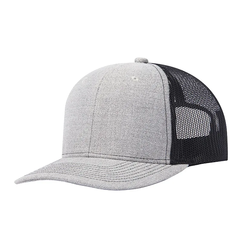 Summer Outdoor Simple Classic Breathable Sunshade Net Sport Fishing Climbing Driver Hat Male High Quality Mesh Baseball Cap