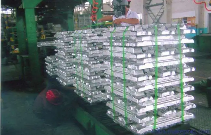 Aluminum Ingots Silver TIA Gray Series Color Pure Package CIF Origin Pallets Grade Price Chemical Product Min Delivery Place