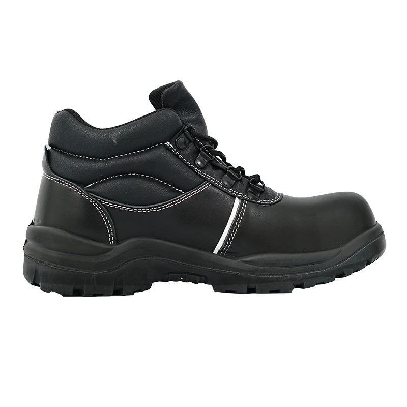 2022 New Arrivals Men Oil Resistant Safety Shoes Industrial Work Safety Boots With Steel Toe