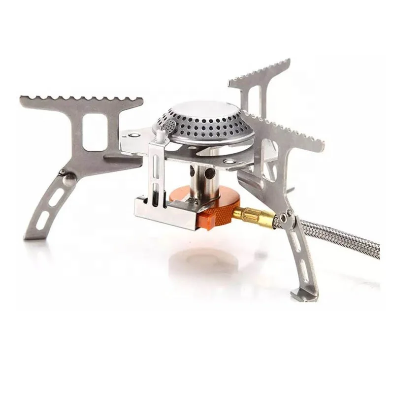 outdoor sports hiking fishing climbing picnic cooker equipment Convenient foldable portable electric ignition Camping gas stove