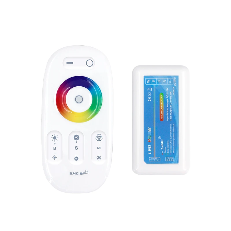 Высококачественный 3CH 4CH 2 4 ГГц RF Touch RGB RGBW PWM управление беспроводной сенсорный пульт дистанционного светодиодный контроллер