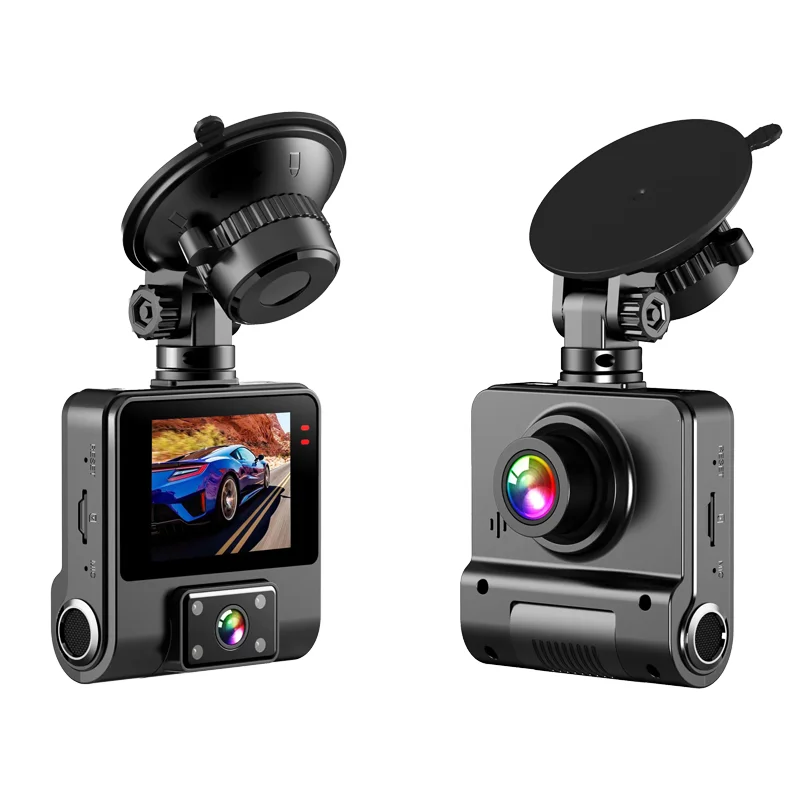 Full HD 1080P двойной объектив Wi-Fi видеорегистратор Автомобильный Передняя и внутренняя камера видео широкоугольный небольшой
