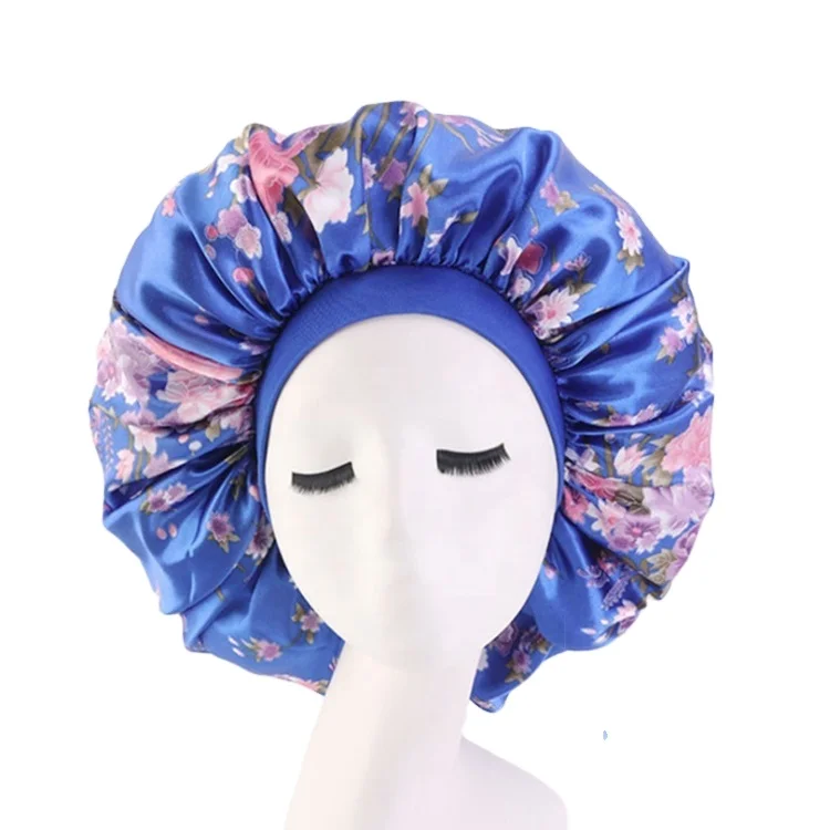 Женские круглая атласная лента для волос с принтом на