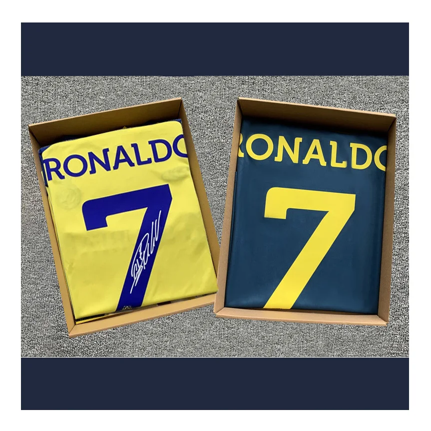 2023-2024 The latest nassr jersey football jersey No. 7 footballer training uniform soccer suit T-shirts