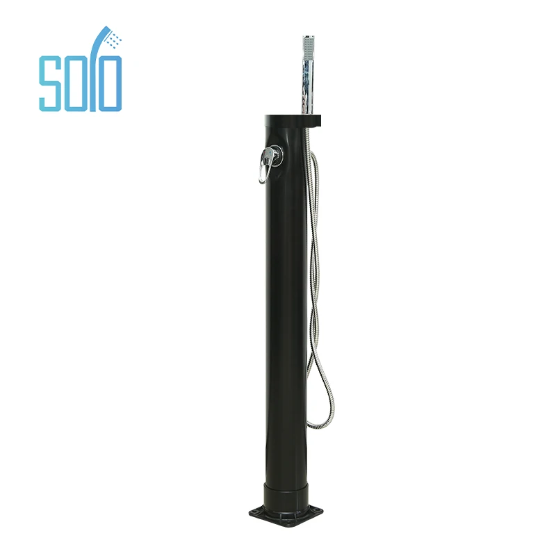 Newly designed shower column beach swimming pool outdoor solar shower column