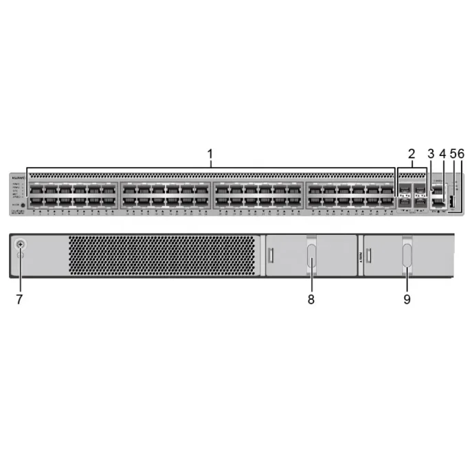 Оригинальный новый сетевой коммутатор S5731-s48t4x портов Ethernet 48_10_100 _ 1000base-t 4 10GE Sfp + 48