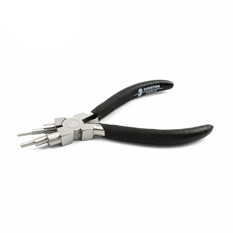Durston Tools Multi Mandrel Bail-forming Pliers Wire Winding Bending Loop Pliers 140mm Looping Pincers Jewelry Jump Ring Maker
