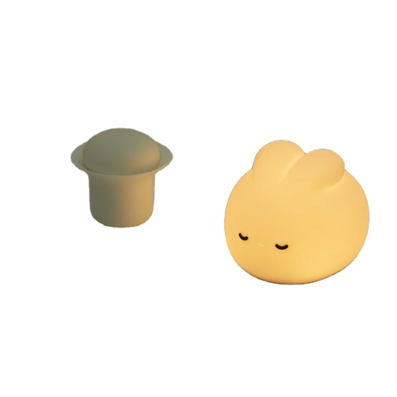 Design Portable Usb Rechargeable Color-changing Led Lamp Bedroom Night Light Good Price of New Small Living Room Volcano 1-year