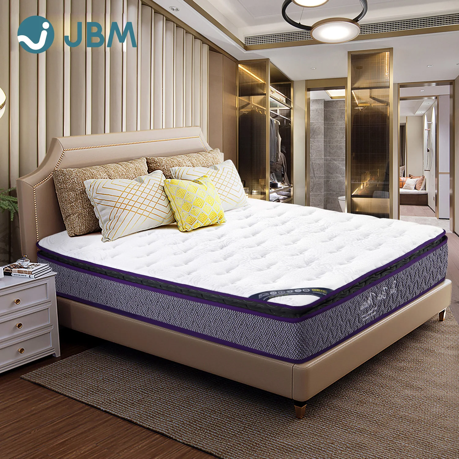 Cheapest Regular Foam Compression Bonnell Spring mattresses Roll Up Sleep Gel Twin hypo-allergenic Bed Mattress In A Box