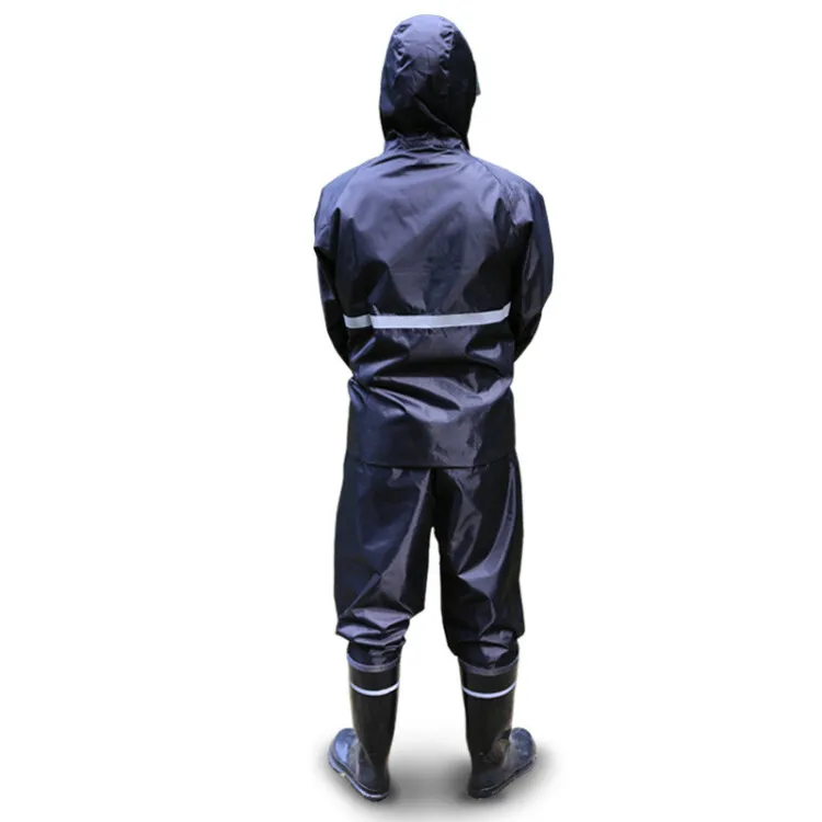
Division adult raincoat waterproof raincoat rain pants cycling suits male labor insurance monolayer Single layer breathable 