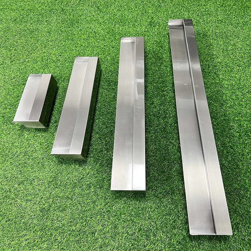 Stainless Steel Swimming Pool Waterfall Wall Water Fountain Decoration Water Blade Water Cascade Descent with Led Light