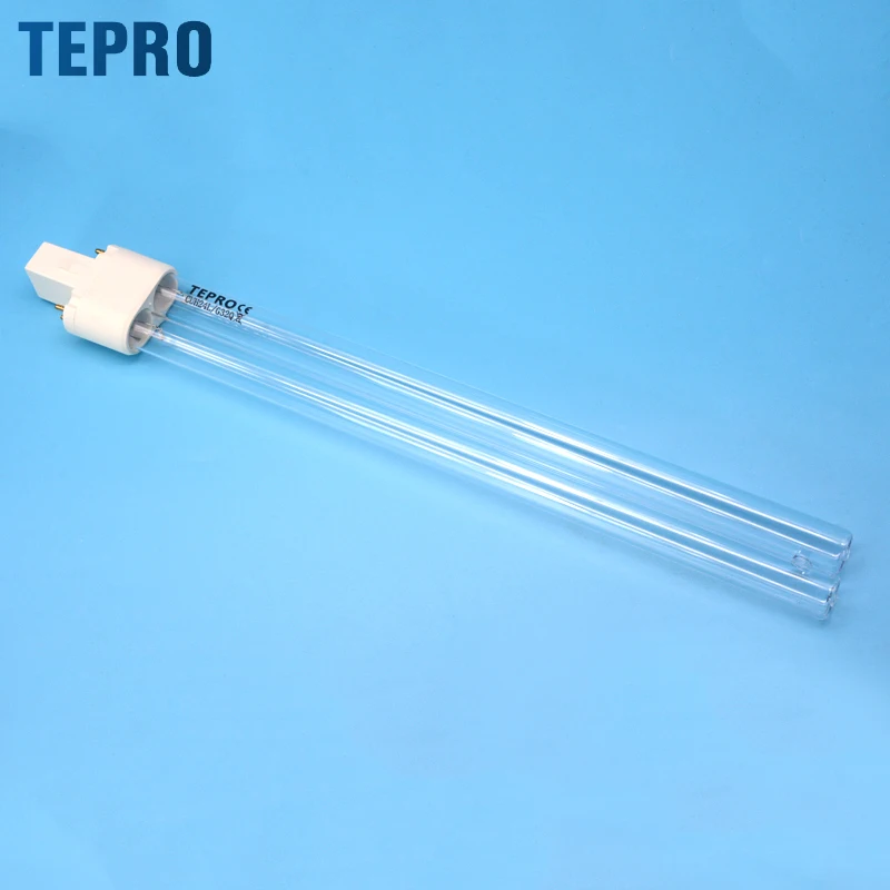 CUH24L/G32Q китайская ультрафиолетовая лампа в форме буквы H фильтр для воды УФ-лампа 165 мм 217 317 410 УФ-лампы
