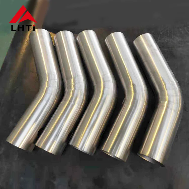 Gr1 Gr2 Титан изгиб трубы пирог вырезать под сварку для выхлопная система