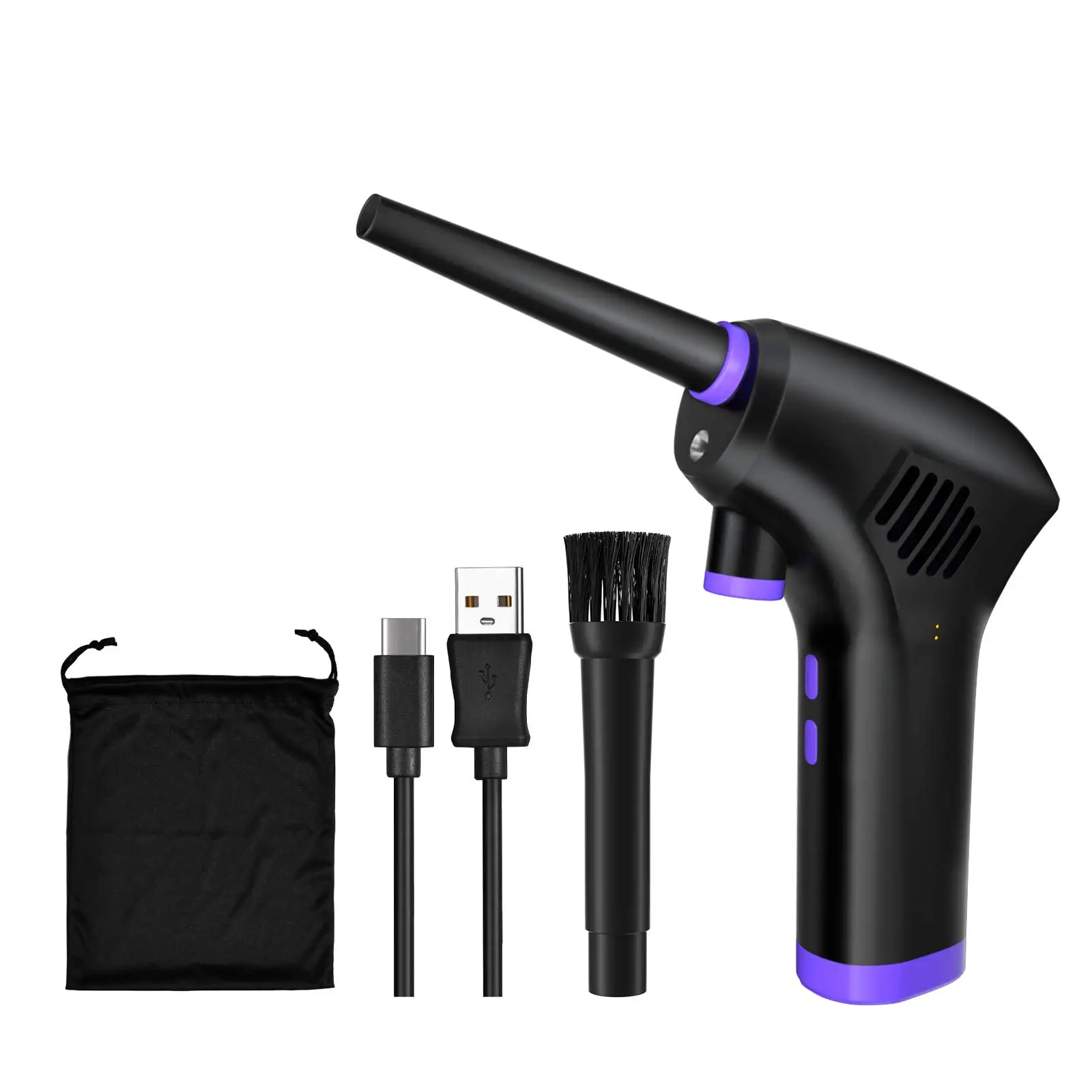 15000mAh Battery Cordless air duster vacuum for computer Cleaning, Keyboard Air Spray Cleaner, Handheld Dust Cleaner for Car