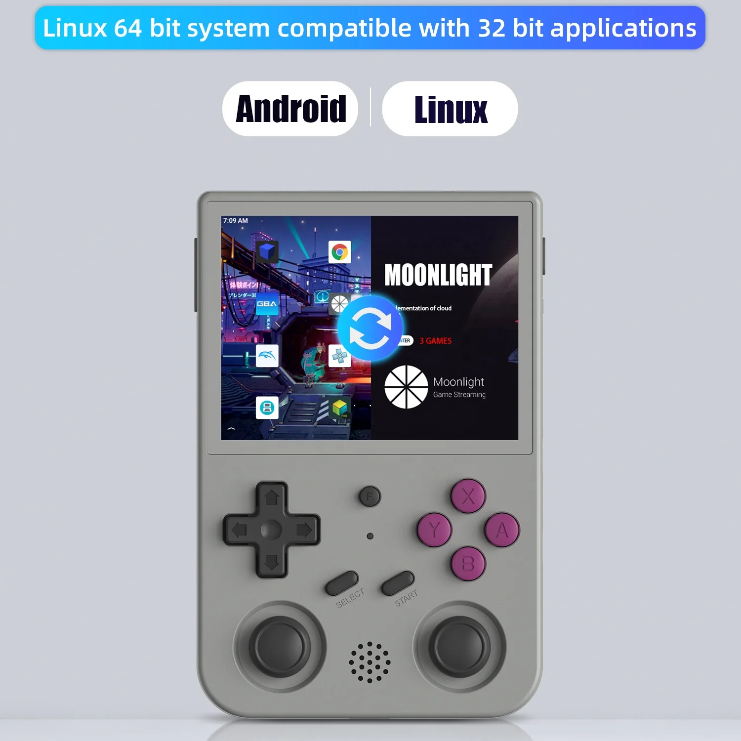 RG353V For psp/n64 Android 11 linux system multimedia player handheld portable game console mobile consola de video juegos